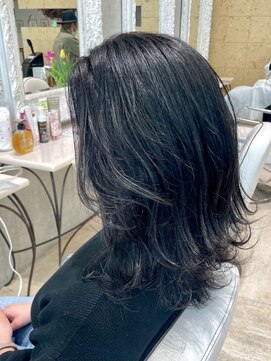 オブ ヘアー 自由が丘 ウエスト(Of HAIR WEST) ハイライトカラー☆バレイヤージュ