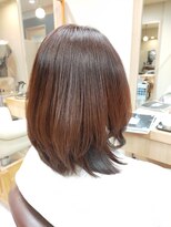 ヘアサロンアンドヘアメイクディー(hair salon hair make D)&nbsp;仙台D　大人ショートミディアムボブ似合わせ小顔カットstyle