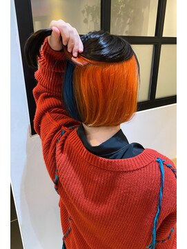 ウィーブス セタガヤ(weaves -SETAGAYA-) ツートンカラー×モードネイビー&オレンジ【weaves-SETAGAYA-】