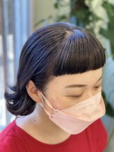 ナチュラル ヘア レイナ(Natural Hair REINA) 外ハネボブ