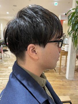 美容室 アイディー i-dee 刈り上げマッシュ