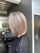 イキ 表参道(iki omotesando)&nbsp;ハッシュカット/フルバング/似合わせカット/ブラウン