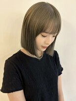 メゾンアクア 表参道(Maison ACQUA)&nbsp;☆透明感グレージュカラー シルバーグレージュ ブリーチなし