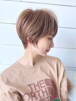 アエレ アヴェダ ゆめが丘ソラトス店(aere AVEDA)&nbsp;ナチュラルベージュブラウン×丸みショート[ゆめが丘]