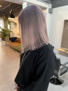 レブ 三条河原町(Reb,) ラベンダーベージュ(ダブルカラー)