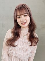 アルバム 銀座(ALBUM GINZA) 小顔秋色ピンクグレープフルーツピンクヘアー_F0054