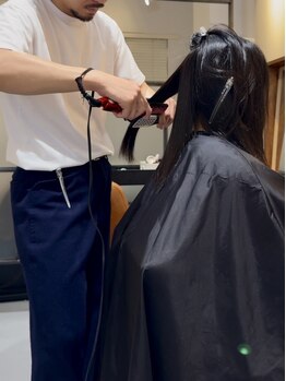 リアンオウジ(Liun ouji)の写真/《王子駅徒歩7分》 経験豊富なスタイリストがマンツーマンで施術！1人1人の髪質を見極めたスタイルをご提案