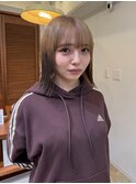 ルーツカラー　タッセルボブ