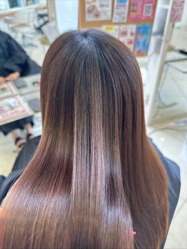 アンフェリール 原島店(Em Fellir) 髪質改善トリートメント/ブラウン/20代30代