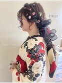 編み下ろしツイン