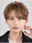 シースルーマッシュ韓国ヘアコンマバングフェザーパーマセンター
