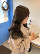 ジジ フィーカ 佐野(Gigi fika)&nbsp;レイヤーカット/オリーブカラー