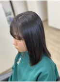 さら艶セミロング