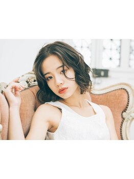 まとまりの良い艶やかな髪へ導く☆【平日限定/カット+カラー+超音波TOKIOトリートメント+ナノバブル\9800】