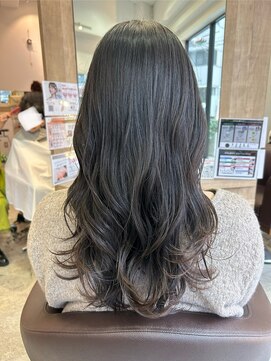 ロックワークオレンジ 西中島店(ROCK WORK ORANGE) 伸ばしておられるお客様の地毛風カラー