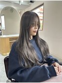 透明感カラー×オリーブグレージュ