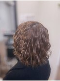 ボブあみたらしウェーブ【ボブヘアアレンジ波ウェーブあみこみ】
