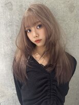 モニカ(MONIQA)&nbsp;ブラウン×裾カラー