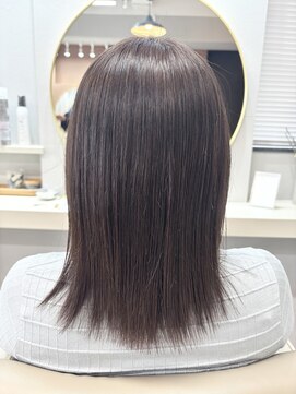 アオ 花咲町(a-o) 大人のニュアンスラベンダーカラー♪