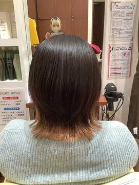 美容室ヒラトヤ 都南店 20代30代40代グラデーション無造作レイヤーミディアム