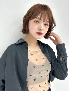 ヴェイン 渋谷(vain)の写真/[渋谷駅徒歩1分]カット+カラー¥8900☆ダメージレスなハイトーンカラーならvain渋谷◎スタイルにスパイスを