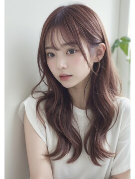 コア 梅田(Core) 黒髪　クラゲヘア　オリーブグレー　小顔　ココアベージュ