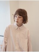 レイヤーカット/グレージュ/レイヤーボブ/ミルクティーベージュ