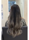 グレージュグラデーション◎エクステ