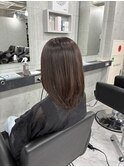 イメチェンスタイル/フルバング/似合わせカット/東銀座