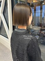 パル バイ ラベスト(Pal by lovest) オリーブベージュ/ミニボブ/外ハネ