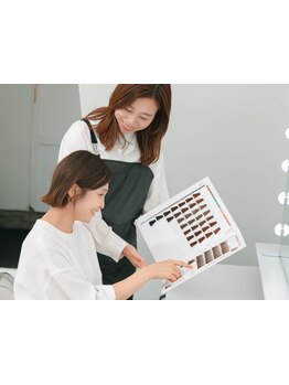 [根元\2530/全体\2970-]最高品質ミルボンカラー剤使用の白髪染め専門店◆いつもキレイでいたいあなたに♪