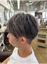 クオーレヘア メッシュカラー マッシュスタイル