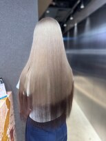 エン 栄店(enne)&nbsp;大人ガーリー/ダークアッシュ/ミディアムレイヤーカット/栄