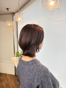 ヘアメイク フィリックス 板宿店(HAIR MAKE FELIX) レイヤーカット/ミディアム/ボブ/くびれスタイル/再現性が高い