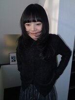 ドロップ(drop)&nbsp;ワイドバング　モードなレイヤーカット　顔周りシャギーカット