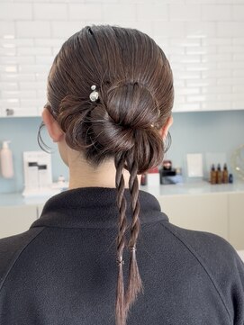 ドープリット(Dope LIT) カチモリ/お呼ばれヘア/ヘアセット