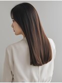 monet 美フォルムカット×髪質改善ストレート
