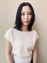 ディスモーメント(this moment)&nbsp;大人レイヤーカット×ダークグレージュ