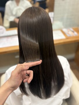 ファースト 長町店(first) 【30代40代】艶めく美ロング/透けるグレージュ髪/圧倒的質感重視