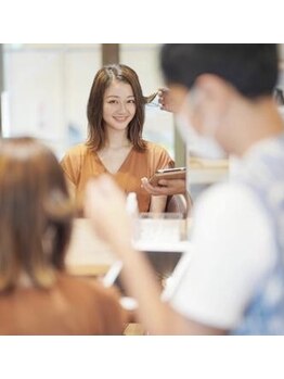 アルファ(Hair Salon alpha)の写真/髪の悩みに寄り添うプライベートサロン！トレンドや生活に合わせた貴方だけのヘアデザインを提案します。