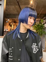 コエル(KOER)&nbsp;263. ニュアンスウルフ/卵型/クラゲ/ブリーチブルー
