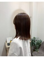 ロッカ(ROCCA)&nbsp;ピンクベージュ巻かなくてもキマるボブ