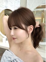 アフロートリノ(AFLOAT Leino)&nbsp;レイヤーカット　韓国前髪　韓国ヘア　顔周り 2wayバング