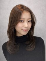 バックス(BUCKS) 大人かわいい韓国風レイヤーロング