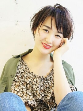 ドロップ(drop) ふわクシャなショート【表参道/青山 drop】