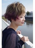 ☆NUDECOLOR☆ショートボブ  インナーカラー