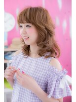 ミック ヘアアンドビューティー 大山店(miq  Hair&Beauty)&nbsp;笑顔が似合う♪HAPPY☆ガーリーミディ