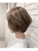 レガロ(REGALO)&nbsp;【リアルサロンワーク】ショートボブ×3Dハイライト