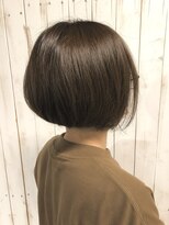 アンプリュス リアン(1+ Unplus lien)&nbsp;ツーブロックカーキボブ/亀戸/錦糸町/平井