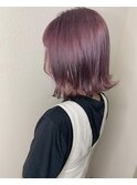 外ハネボブ×ハイトーンパープル　【Blanche川崎】